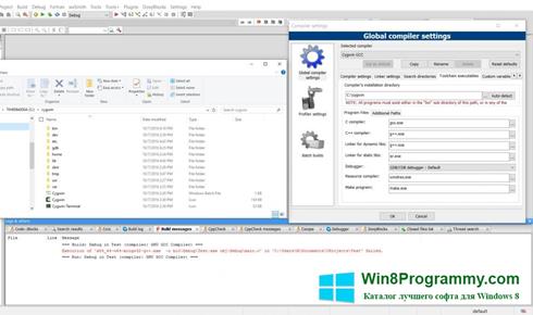 Скриншот программы Cygwin для Windows 8
