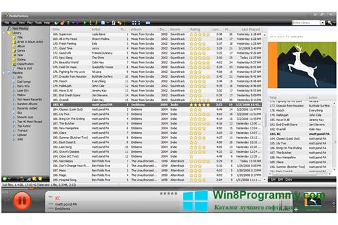 Скриншот программы MediaMonkey для Windows 8