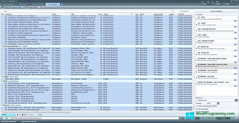 Скриншот программы TagScanner для Windows 8