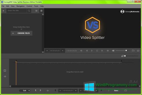 Скриншот программы SolveigMM Video Splitter для Windows 8